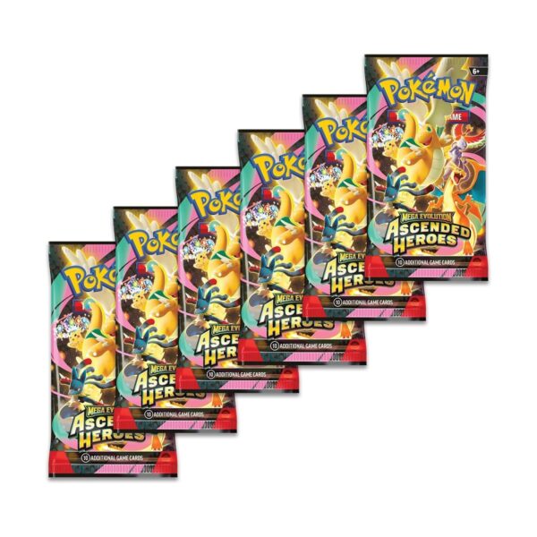Pokémon Mega Evolution Ascended Heroes Booster Bundle